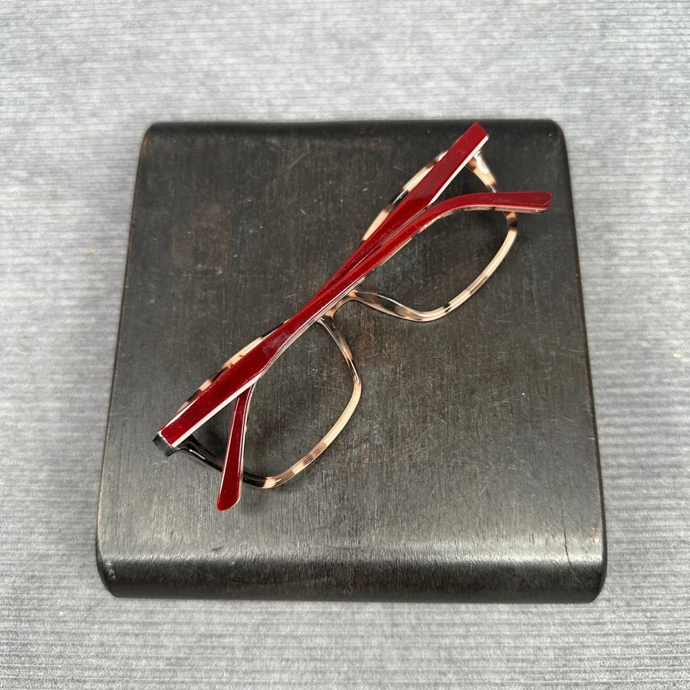 ProDesign Denmark 1783 c.4022 Red Tortoise Y2K Eyeglass 53-15-135 Essential